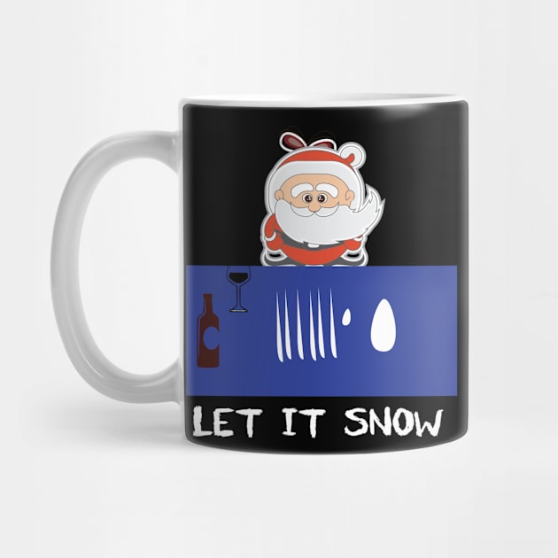 let it snow santa cocaine by Gigart